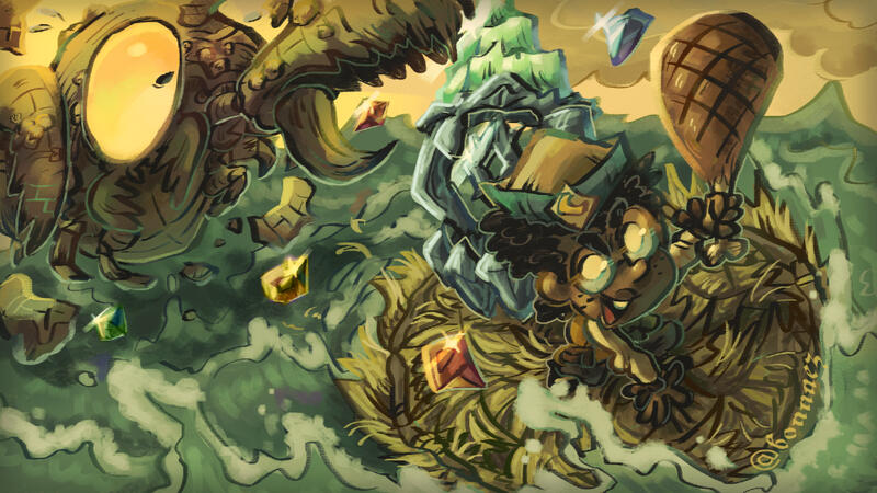 fully shaded + scene